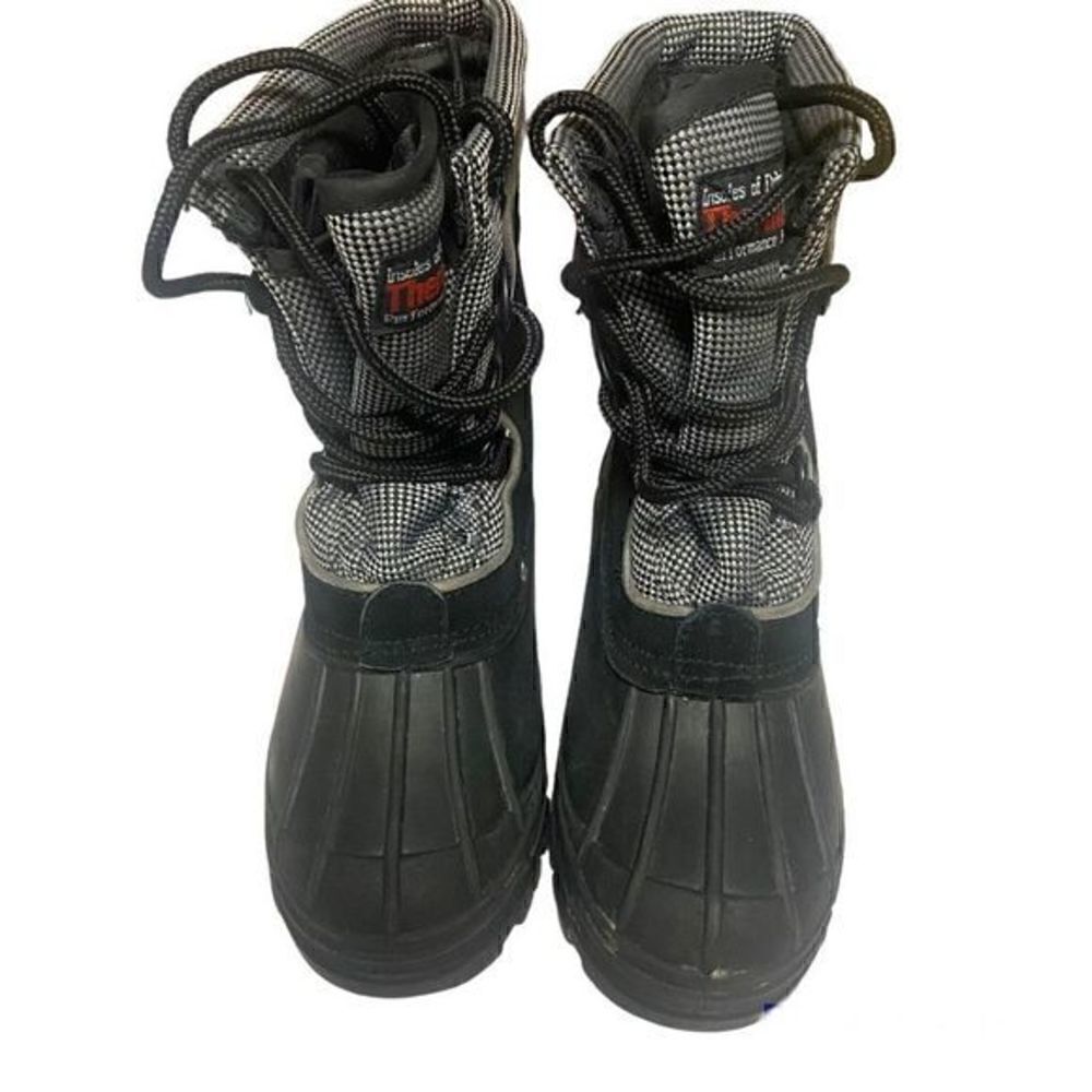 SNOWBOOTS‎ girls thinsulate black 
size 1
